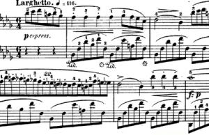 Komposisi Chopin Paling Terkenal di Dunia Partitur dari Nocturne Chopin