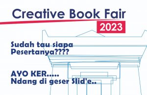 Creative Book Fair 2023, Surga Bagi Penikmat Buku