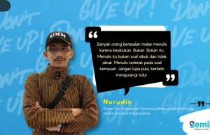 Menulis Bukan Soal Kesibukan, Tapi Kemauan kiat menulis