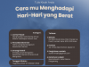 Ajakan Menulis Esai: “Caramu Menghadapi Hari-Hari yang Berat” Caramu Menghadapi Hari-hari yang Berat