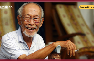 Pramoedya Ananta Toer: Penulis Sejarah dan Kemanusiaan Pramoedya Ananta Toer: Penulis Sejarah dan Kemanusiaan (sumber foto: Tempo)