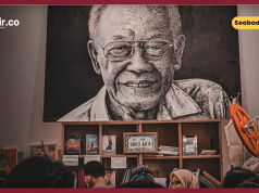 Pramoedya: Sejarawan dalam Bumi Manusia Pramoedya: Sejarawan dalam Bumi Manusia (sumber foto: Amnesty Internasional Indonesia)