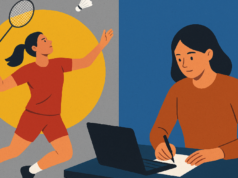 Dari Raket ke Keyboard: Mental Baja Atlet Bulutangkis buat Penulis