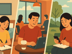 Nulis Bisa di Mana Saja: Dari Kamar Sampai Kafe, dari Laptop Sampai HP