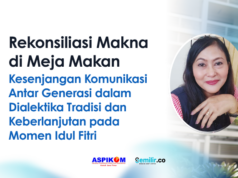 Rekonsiliasi Makna di Meja Makan meja makan